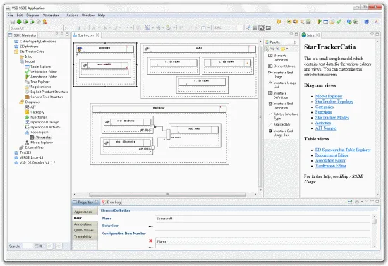 Space Systems Design Editor